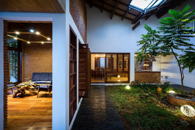Ngôi nhà mái ngói cấp 4 đẹp như resort khiến nhiều người ước mơ ở Lâm Đồng - Ảnh 4.