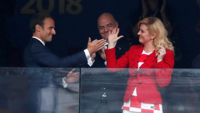 Tuyển Croatia giành ngôi Á quân World Cup nhưng bà Grabar-Kitarovic - nữ tổng thống của họ đã chiếm trọn trái tim hàng triệu người hâm mộ toàn cầu - Ảnh 7.