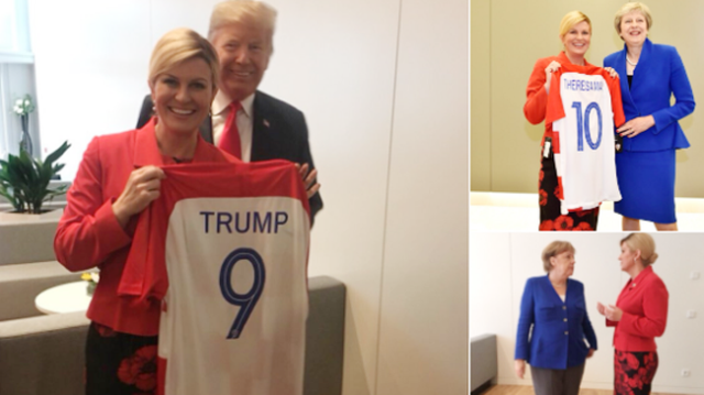 Tuyển Croatia giành ngôi Á quân World Cup nhưng bà Grabar-Kitarovic - nữ tổng thống của họ đã chiếm trọn trái tim hàng triệu người hâm mộ toàn cầu - Ảnh 28.