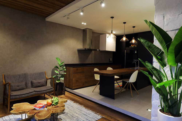 Sau cải tạo, căn hộ 68m² ở Hà Nội này đã trở thành không gian sống kiểu mẫu của nhiều gia đình trẻ - Ảnh 3.