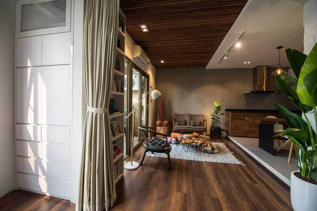 Sau cải tạo, căn hộ 68m² ở Hà Nội này đã trở thành không gian sống kiểu mẫu của nhiều gia đình trẻ - Ảnh 7.