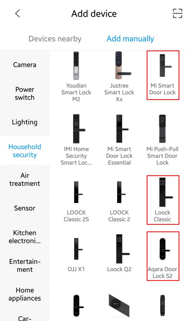 Xiaomi smart door lock guilde 10