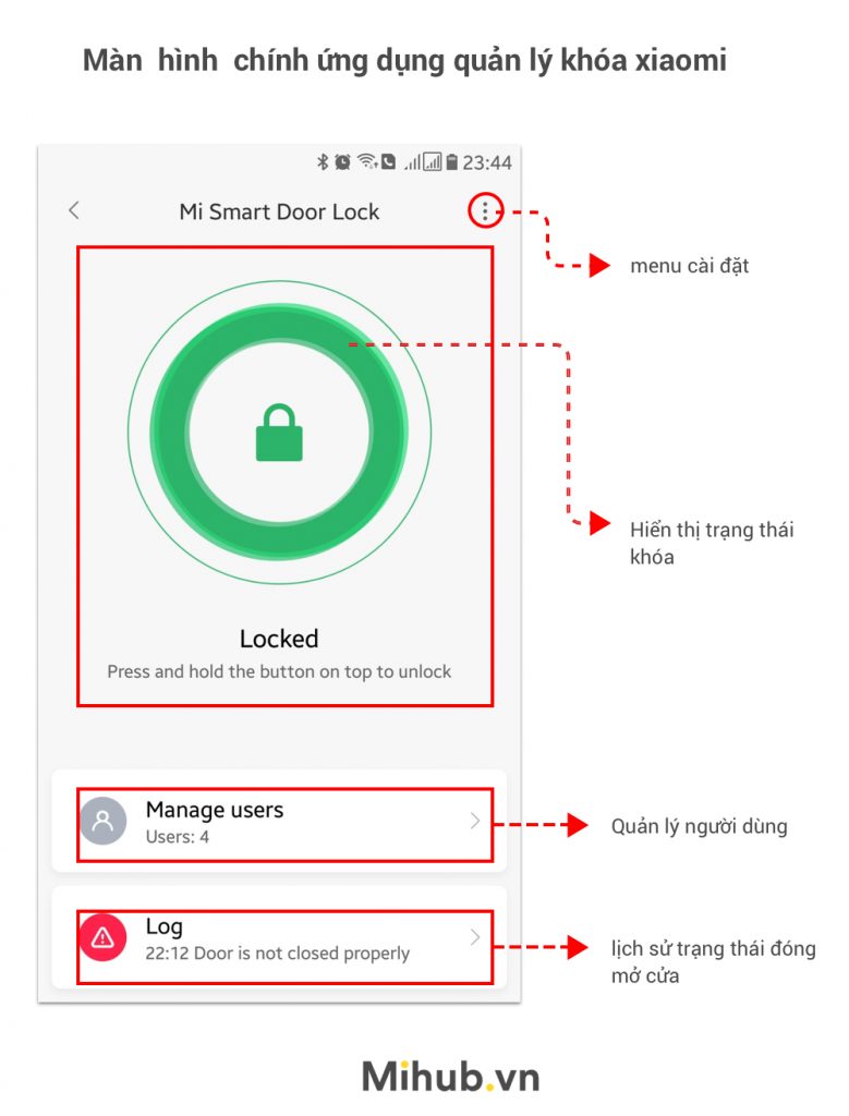 Xiaomi smart door lock guilde 2